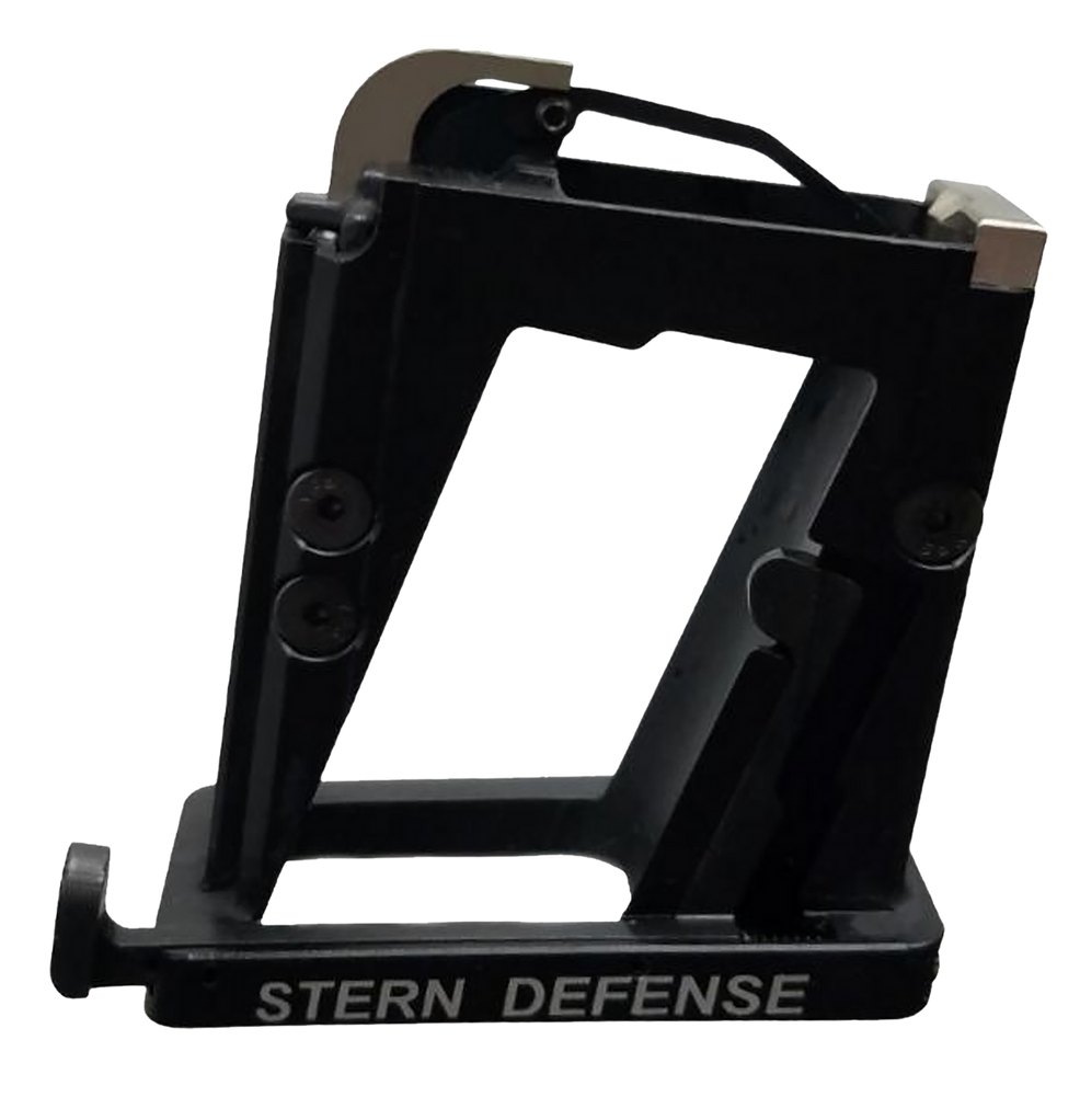 Stern Defense 001SDMAGAD9GLOCK9AND40  Mag-AD9 9mm/40 S&W Fits Glock Black Aircraft Grade Aluminum