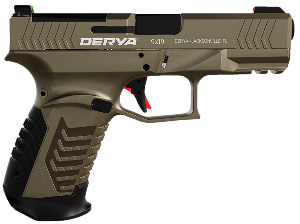 Derya Firearms DY9MBFTR DY9  9mm 15rd