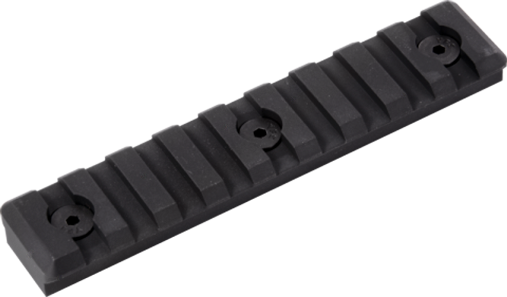 Timber Creek Outdoor Inc M-lok 9 Slot Picatinny Rail, Timber M9sprbl     Mlok 9 Slot  Picatinny Rail Blk