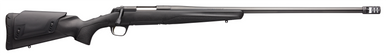 Browning 035528294 X-Bolt Stalker Long Range 6.5 PRC 3+1 26" Non-Glare Matte Black Heavy Steel Barrel & Receiver, Recoil Hawg Muzzle Brake, Textured Synthetic Adjustable Comb Stock, Optics Ready