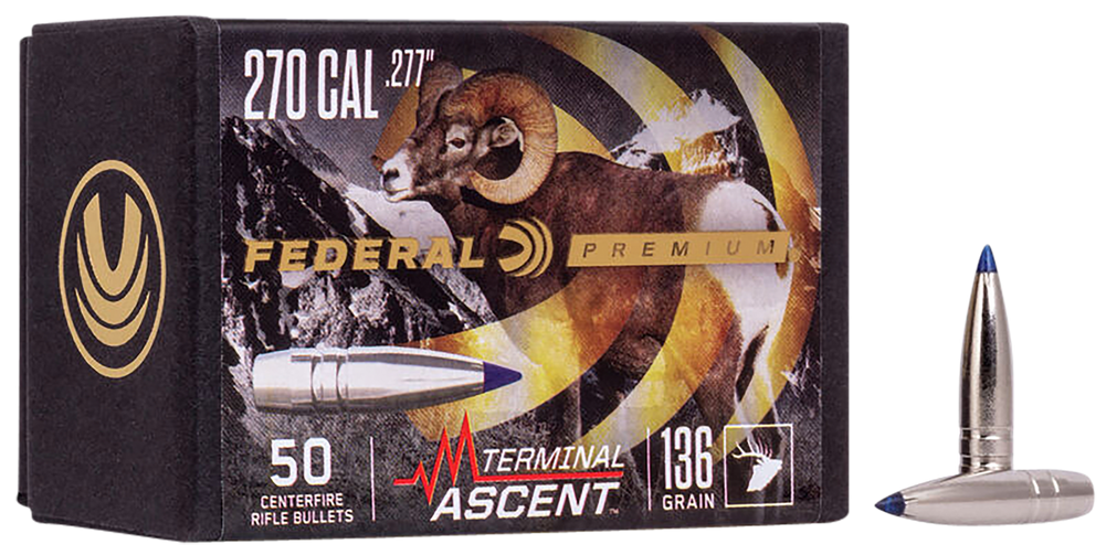 Federal Premium, Fed Pb277ta1    Bull .264 136termasc    50/4