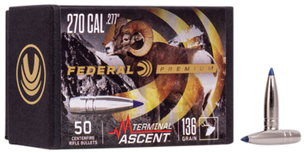 Federal Premium, Fed Pb277ta1    Bull .264 136termasc    50/4