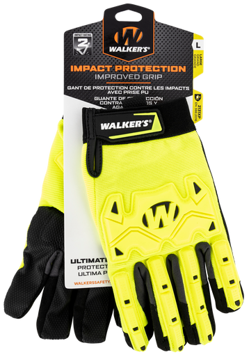Walkers Game Ear Impact Protection, Wlkr Gwpsfhvffpuil2sm  Hi-viz Impact Resist Poly