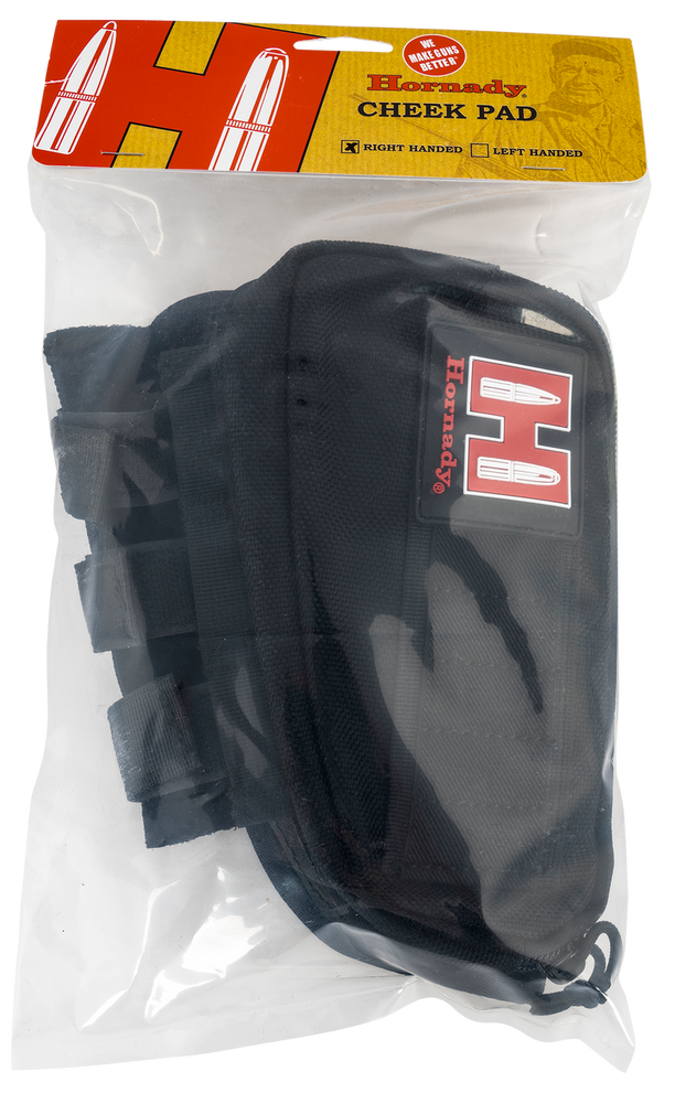 Hornady Gun Cheek Piece, Horn 99108   Gun Cheek Piece Blk Rh Holds 5 Shells