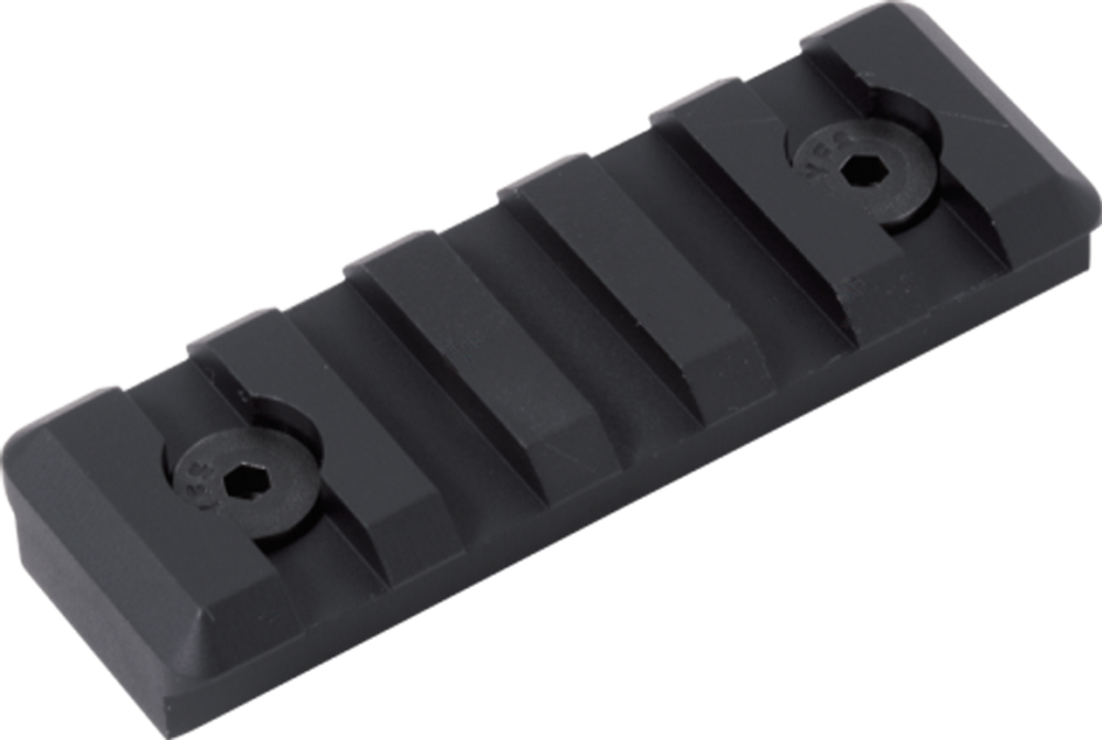 Timber Creek Outdoor Inc M-lok 5 Slot Picatinny Rail, Timber M5sprbl     Mlok 5 Slot  Picatinny Rail Blk