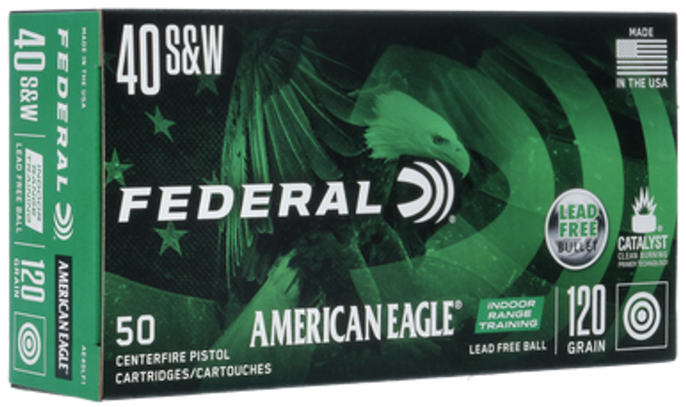 Federal American Eagle, Fed Ae40lf1        40       120 Ldfr Rng     50/10 Federal American Eagle, Fed Ae40lf1        40       120 Ldfr Rng     50/10
