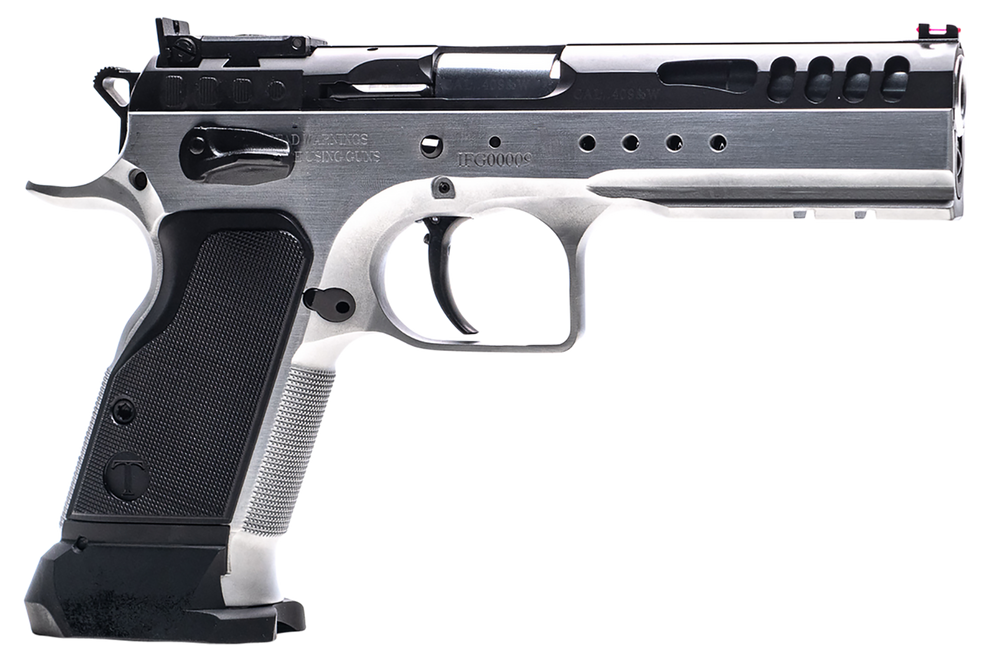 Tanfoglio IFG TF-LIMMSTR-9SF Limited Master  9mm Luger 4.75" 17+1 Hard Chrome Black Steel Black Polymer Grip