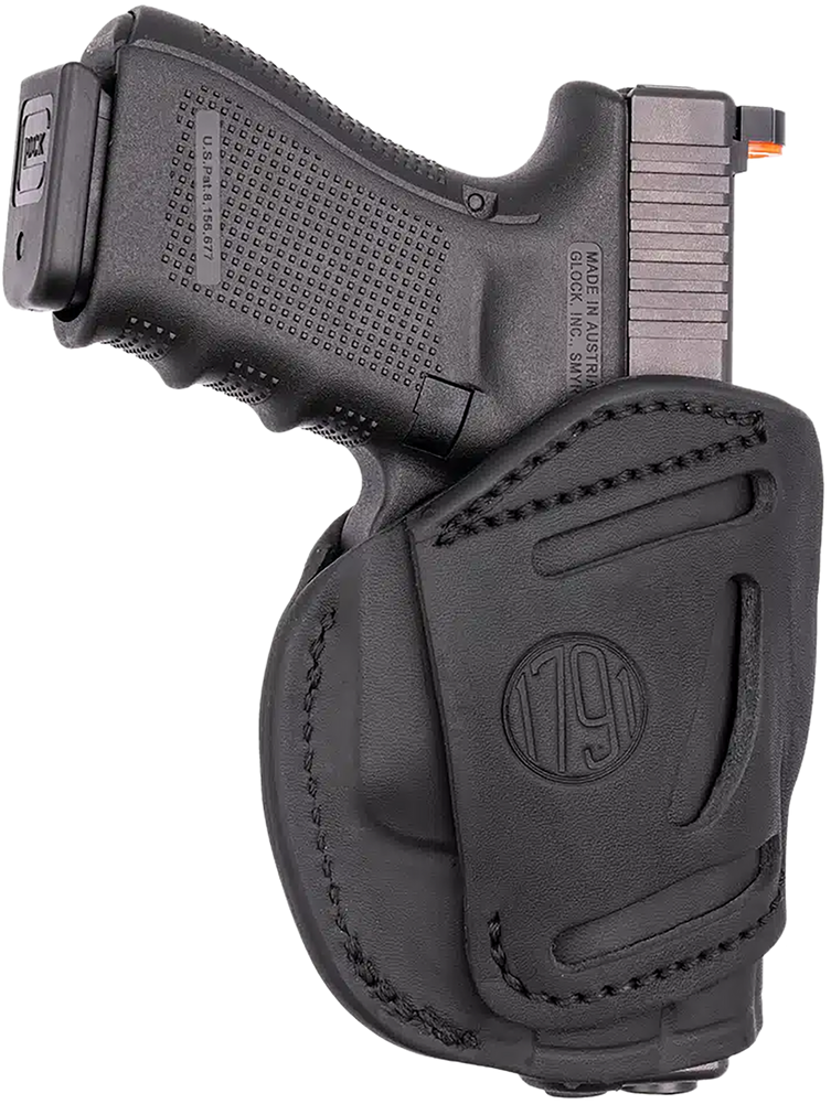 1791 Gunleather 4-way, 1791 4wh-2-sbl-l   4way Iwb/owb Size 2      Lh Blk