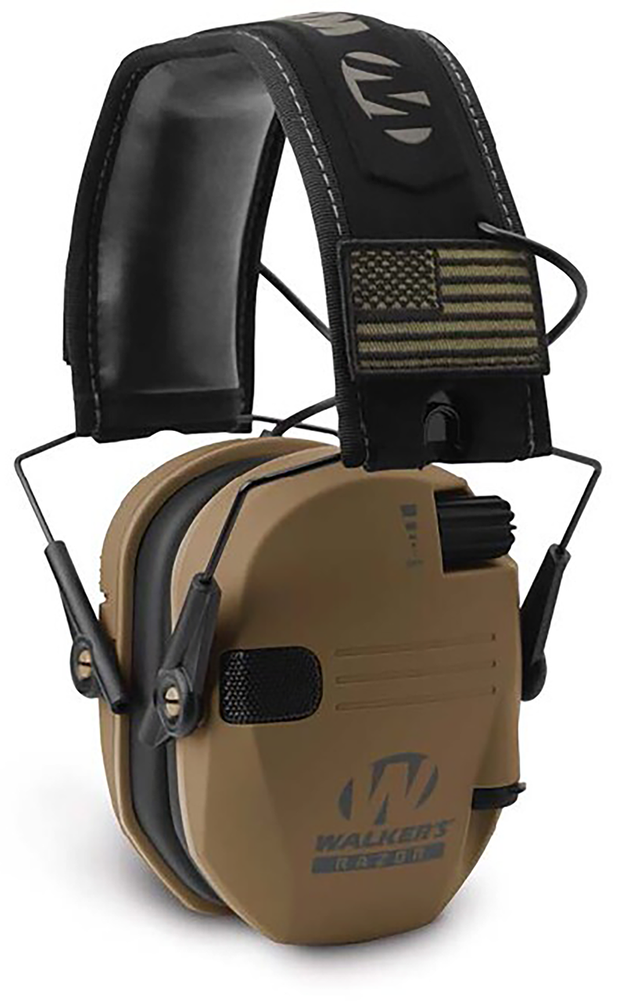 Walkers Game Ear Razor, Wlkr Gwp-rsempat-bb    Razr Patriot Muff Brn
