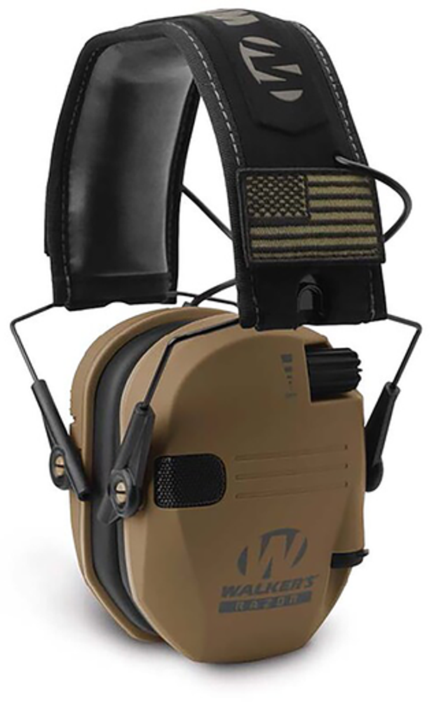 Walkers Game Ear Razor, Wlkr Gwp-rsempat-bb    Razr Patriot Muff Brn
