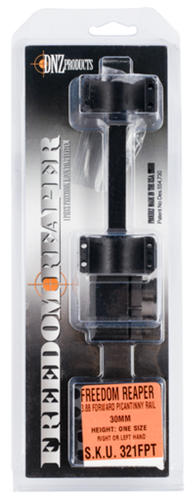 Dnz Freedom Reaper 3.8 Forward Picatinny Rail, Dnz 321fpt  Fr-reap Pict Rail 3.8 Forward     30mm Dnz Freedom Reaper 3.8 Forward Picatinny Rail, Dnz 321fpt  Fr-reap Pict Rail 3.8 Forward     30mm