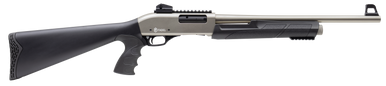 Citadel FRPAT1220NKL CDA Force Tactical Pump 12 Gauge 3+1 3" 20" Silver Marinecote Barrel, Steel Receiver w/Marinecote Finish, Optics Ready Picatinny Rail, Oversized Charging Handle, Synthetic Stock