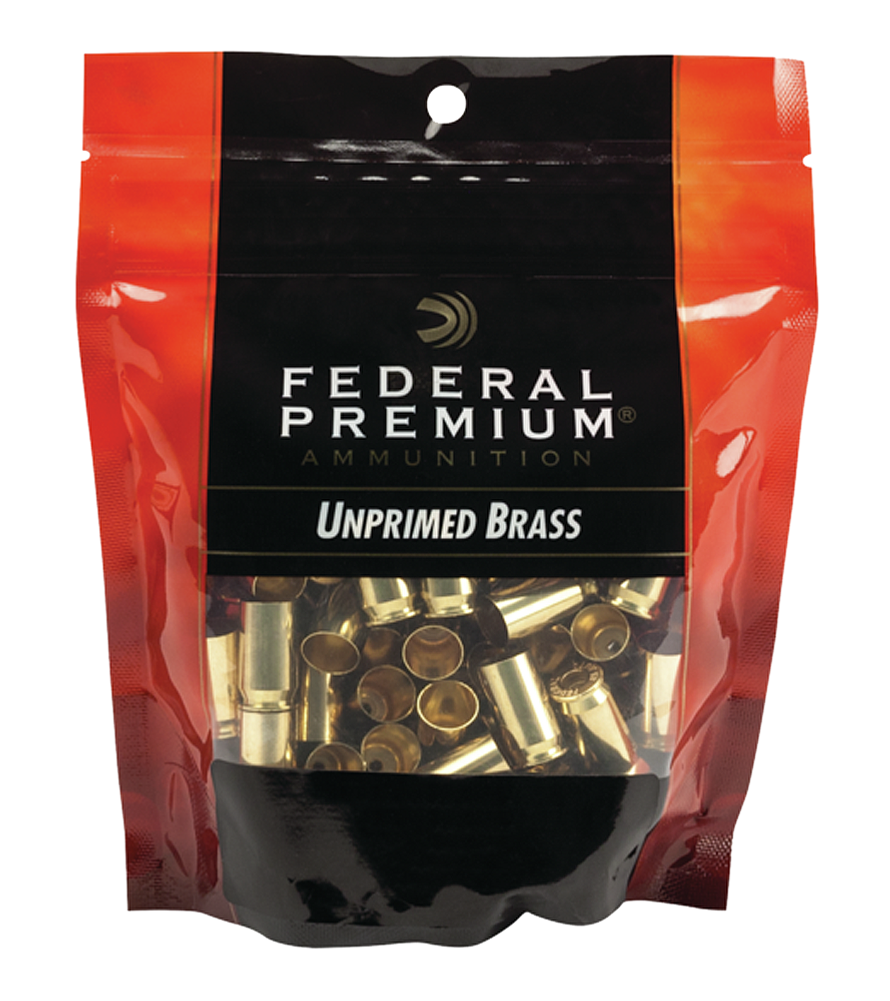 Federal Gold Medal, Fed Ph9upb100      Gm 9mm    Unp Bagged Brass 100