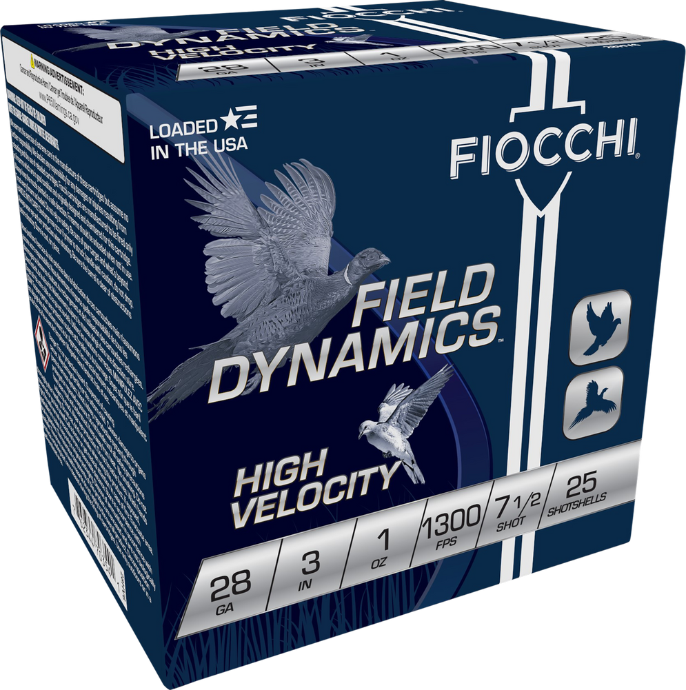 Fiocchi Field Dynamics, Fio 283hv75   High Vel   28 3in  7sht    1oz 25/10