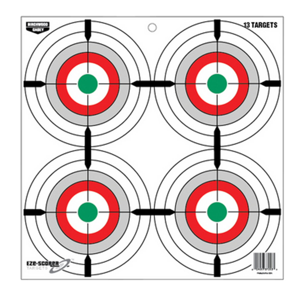 Birchwood Casey Eze-scorer, Bir 37253          Ezescorer 12"mlti Blleye Ppr 13