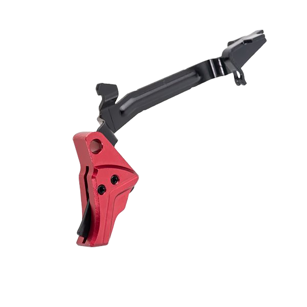 Tyrant CNC TDGTRIG34REDBLACKBAR I.T.T.S Trigger/Bar Red/Black Fits Glock Gen3-4