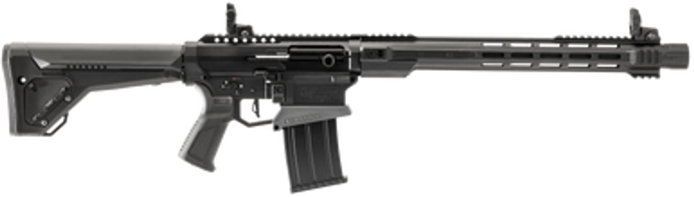 Gforce Arms GF12HMRB MKX3 12-Hammer 12 Gauge Semi-Auto 3" 5+1 18.50" Black Steel Barrel, Black Anodized Aluminum Receiver, Fixed Synthetic Stock