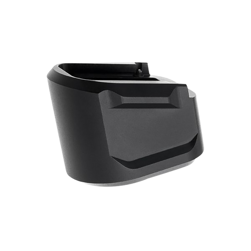 Tyrant CNC TDECHEMAGEX17BLK  Magazine Extension 9mm Fits Springfield Echelon 5rd Black Aluminum