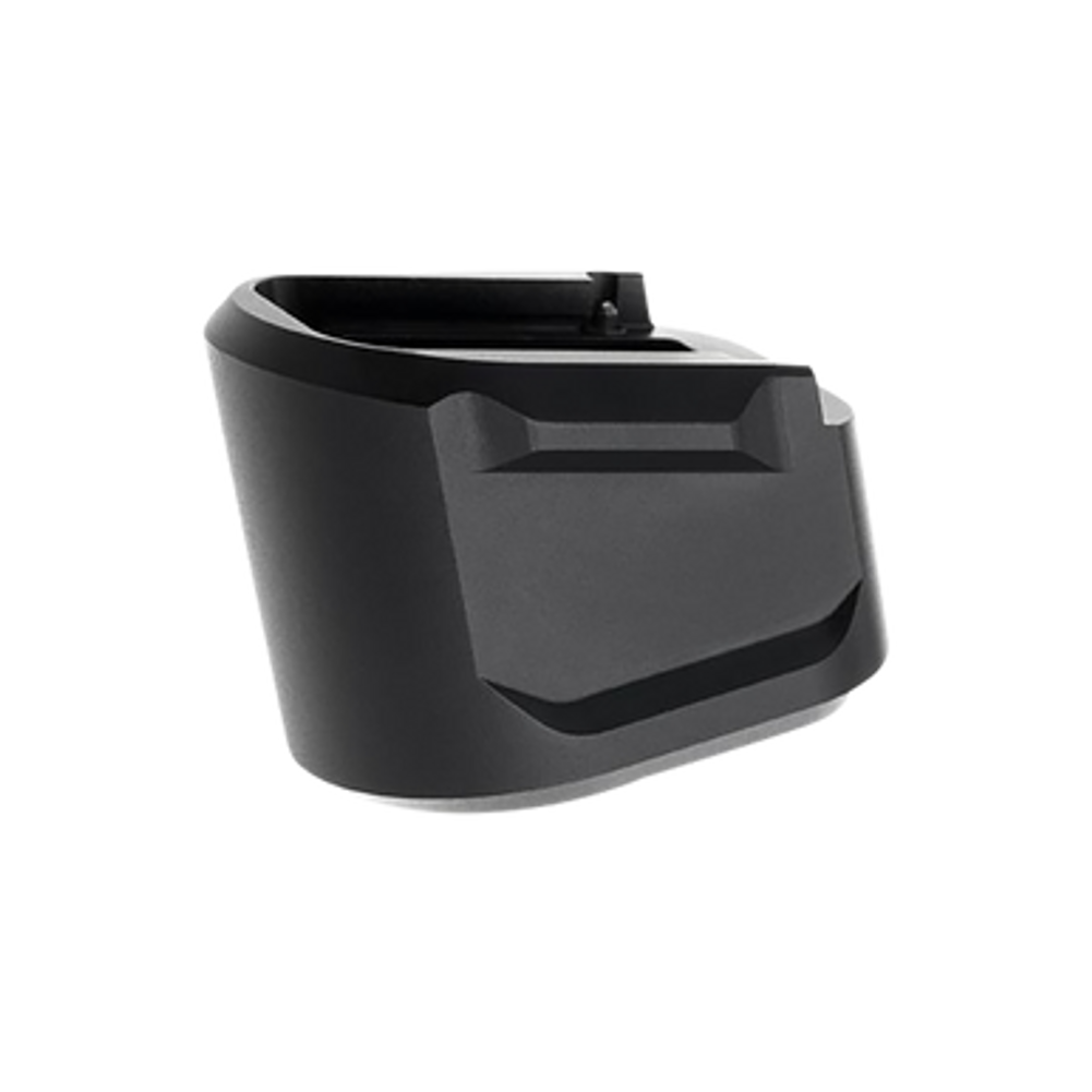 Tyrant CNC TDECHEMAGEX17BLK  Magazine Extension 9mm Fits Springfield Echelon 5rd Black Aluminum
