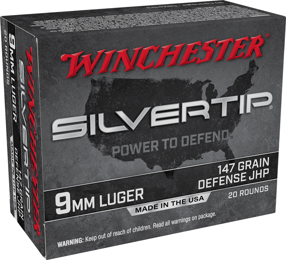 Winchester Ammo Silvertip, Win W9mmst2         9mm     147 Sthp         20/10
