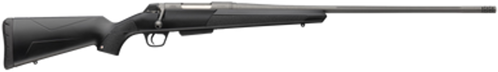 Winchester Repeating Arms 535801299 XPR Extreme 6.8 Western 3+1 Tungsten Cerakote Fluted Threaded Barrel & Drilled & Tapped Steel Receiver, Fixed Black Synthetic Stock