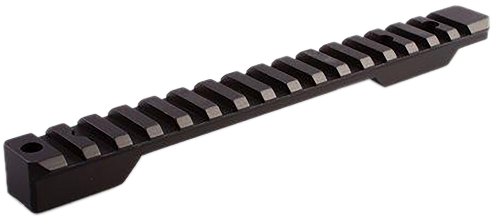 Talley PS0258160   Black Anodized Aluminum Picatinny Rail Mount Short Action