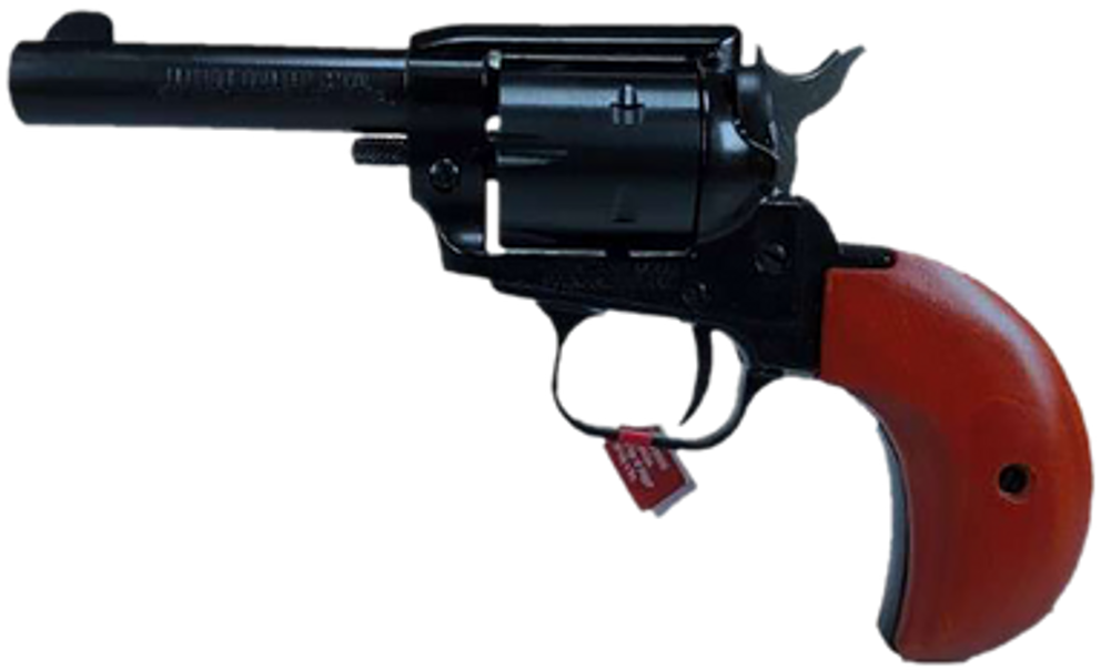 Heritage Mfg BK22B3BH Barkeep  22 LR 6 Shot 3.60" Black Oxide Alloy Steel Barrel, Black Oxide Zinc Alloy Frame, Black Oxide Cylinder, Cocobolo Bird Head Grip, Manual Safety, Exposed Hammer