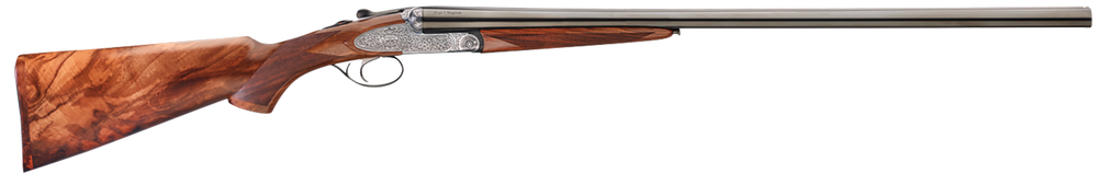 Rizzini USA 72022826E BR552  28 Gauge 2rd 26" Side By Side Barrel, Steel Engraved Receiver, Fixed w/Pistol Grip Turkish Walnut  Stock