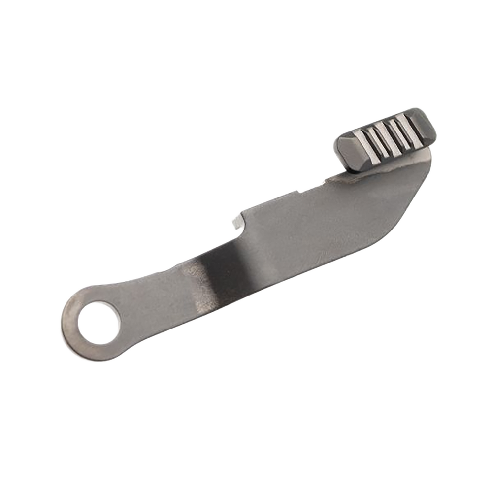 Tyrant CNC TDHCATSCLGREY Extended Slide Release  Springfield Hellcat Pro Matte Grey Steel Pistol