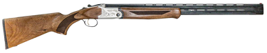 ATI ATIG28CRS26 Crusader Sport 28 Gauge 2.75" 2rd 26" Blued O/U Barrel, Silver Engraved Metal Finish, Oiled Turkish Walnut Stock, Extractor