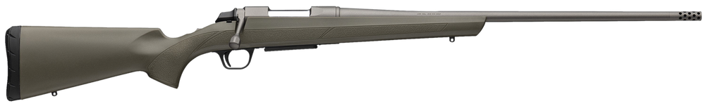 Browning 035842282 AB3  6.5 Creedmoor 4+1 22" Tungsten Cerakote Threaded Sporter Barrel, Tungsten Cerakote Drilled & Tapped Steel Receiver, Fixed w/Textured Grip Panels OD Green Composite Stock