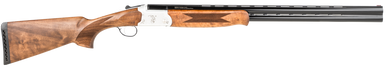 TriStar 33112 Trinity LT O/U 12 Gauge 28" 2rd 3" Silver Engraved Aluminum Rec Turkish Walnut Stock Right Hand (Full Size) Includes 5 MobilChoke