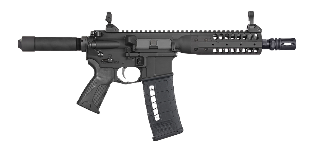 LWRC SIX8PRB8 SIX8 A5 6.8 SPC II 30+1 8.50" Black Nitride Threaded Barrel, Picatinny Rail Receiver, Buffer Tube Black, Magpul+ Grip, Ambidextrous