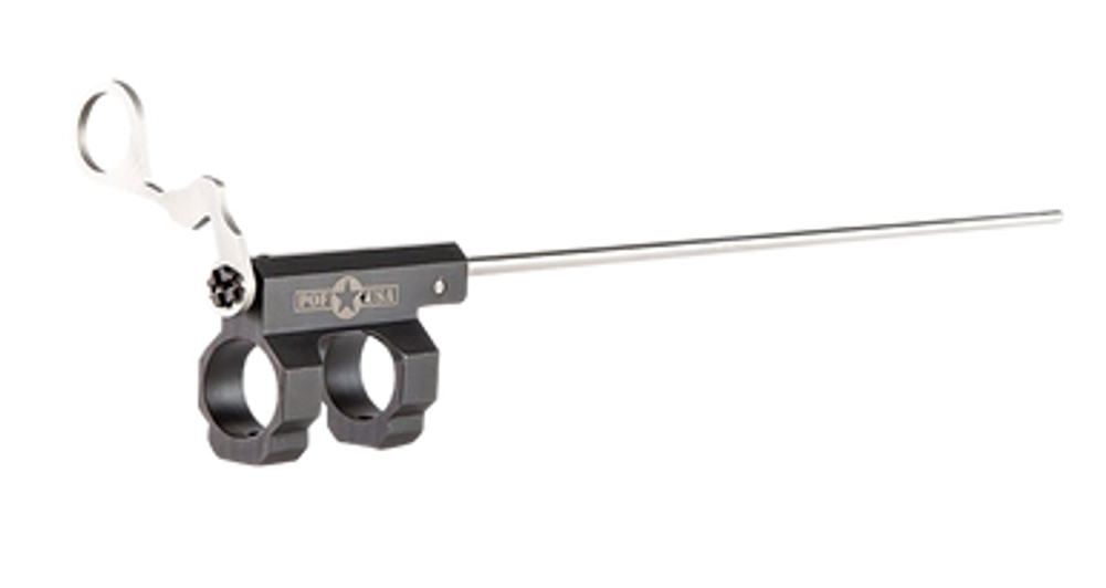 Patriot Ordnance Factory 00839 Adjustable Gas Block Dictator .750" AR Platform QPQ Nitride