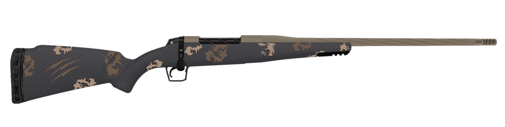 Fierce Firearms TWROG22CM22BRS Twisted Rogue 22 Creedmoor 22" Armour Lube Black Steel Threaded Barrel, Drilled & Tapped Steel Receiver, LR Negative Comb Sonora Ambush Camo Carbon Fiber Stock