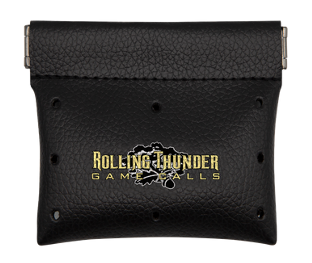Rolling Thunder Game Call TC503-BLK Mouth Call Pouch  Black