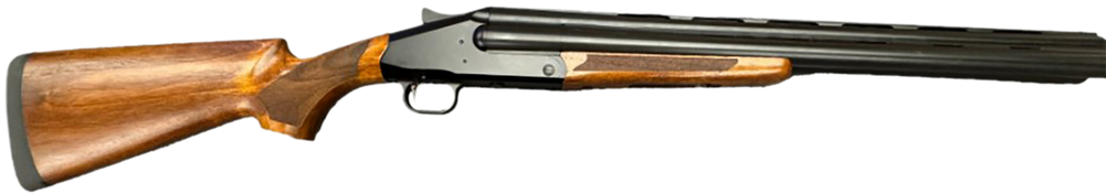 ATI ATIGKOF123B30 Triple Barrel  12 Gauge 3.50" 30" Vent Rib Barrel, Engraved Silver Receiver, Fixed Wood Stock