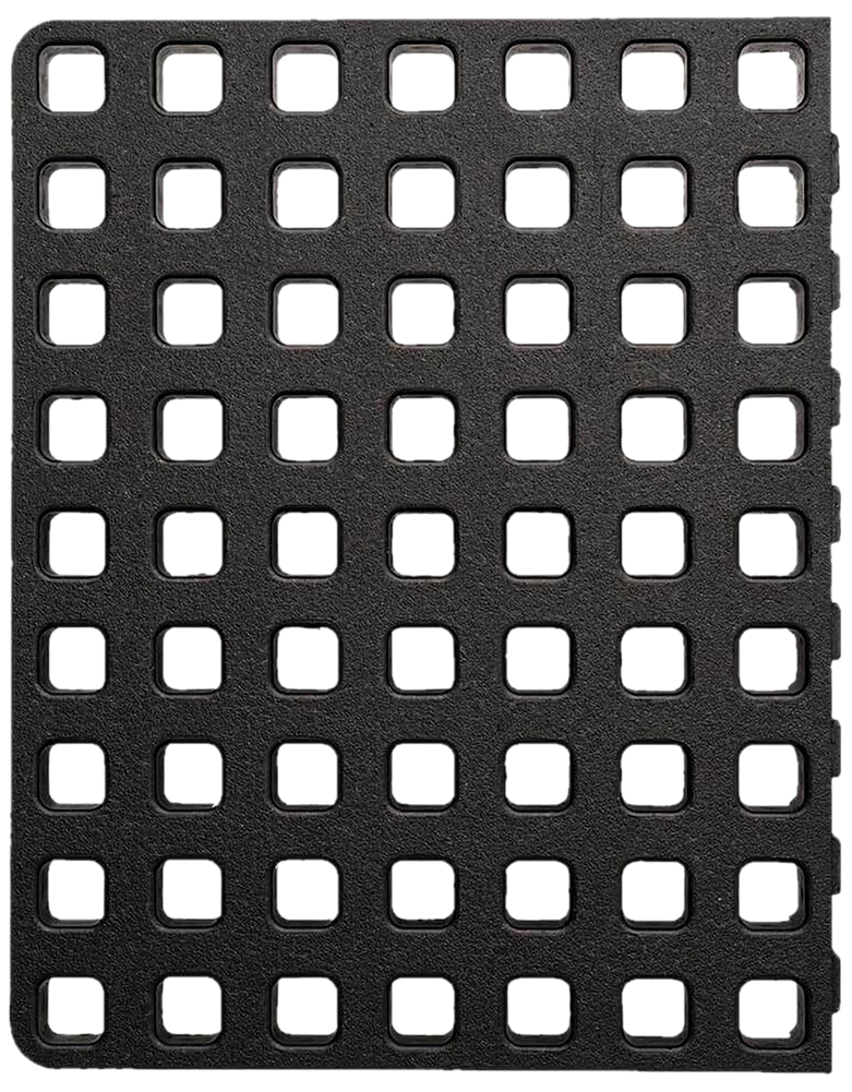 Magpul MAG1383-BLK DAKA Grid Organizer End Panel Black Polypropylene