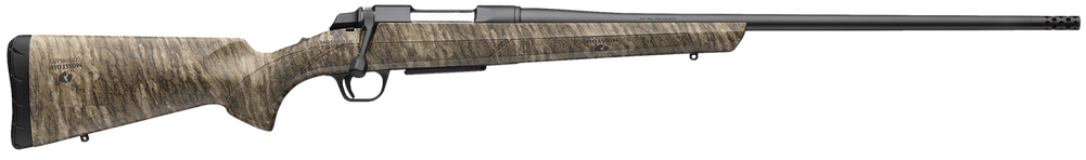 Browning 035841224 AB3  270 Win 4+1 22" Matte Blued Threaded Sporter Barrel, Matte Blued Drilled & Tapped Steel Receiver, Fixed w/Textured Grip Panels Mossy Oak Bottomland Composite Stock