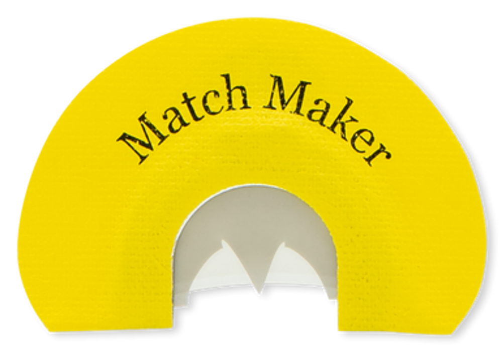 Rolling Thunder Game Call TC001-MM Match Maker Diaphragm Call 3 Reed Bat Wing Cut Attracts Turkey Species