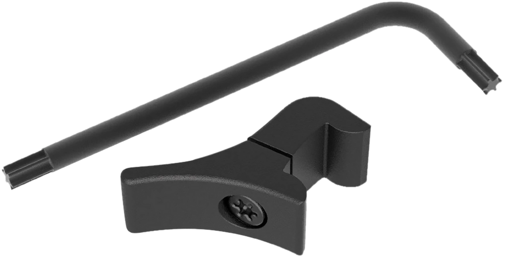 Leupold 172369 Throw Lever  Black Aluminum Compatible w/ VX-5HD/6HD Riflescopes