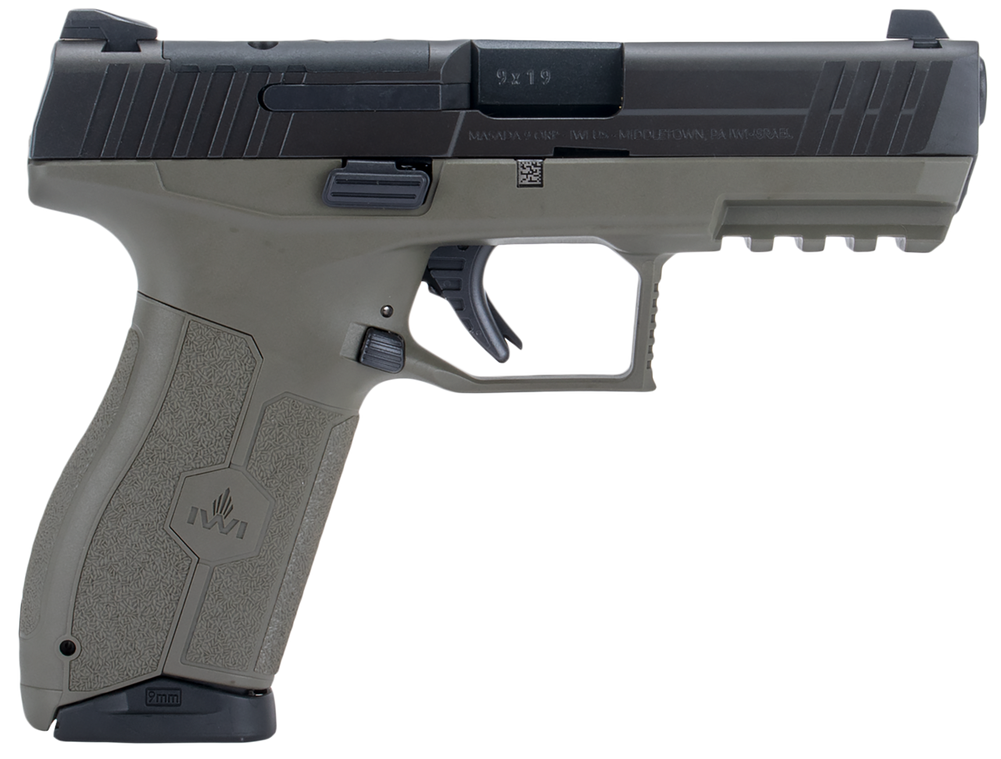 IWI - Israel Weapon Industries Masada Or 9mm 4" Odg 10+1 Ns