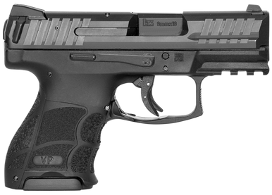 HK 81000806 VP9SK-B Subcompact 9mm Luger 15+1 3.39" Optic Ready/Serrated Slide Black Polymer Frame w/Picatinny Rail Ambidextrous