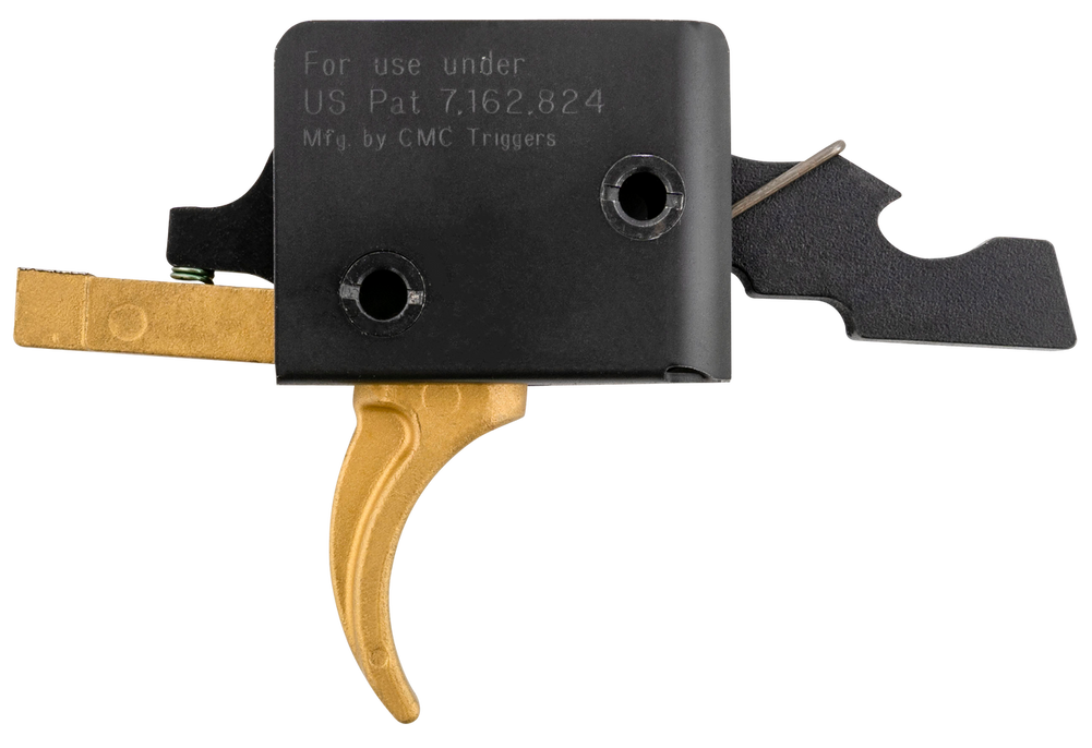 Cmc Triggers Drop-in, Cmc 91501gf   Ar Dropin Sng Curve 3-3.5lb  Gold