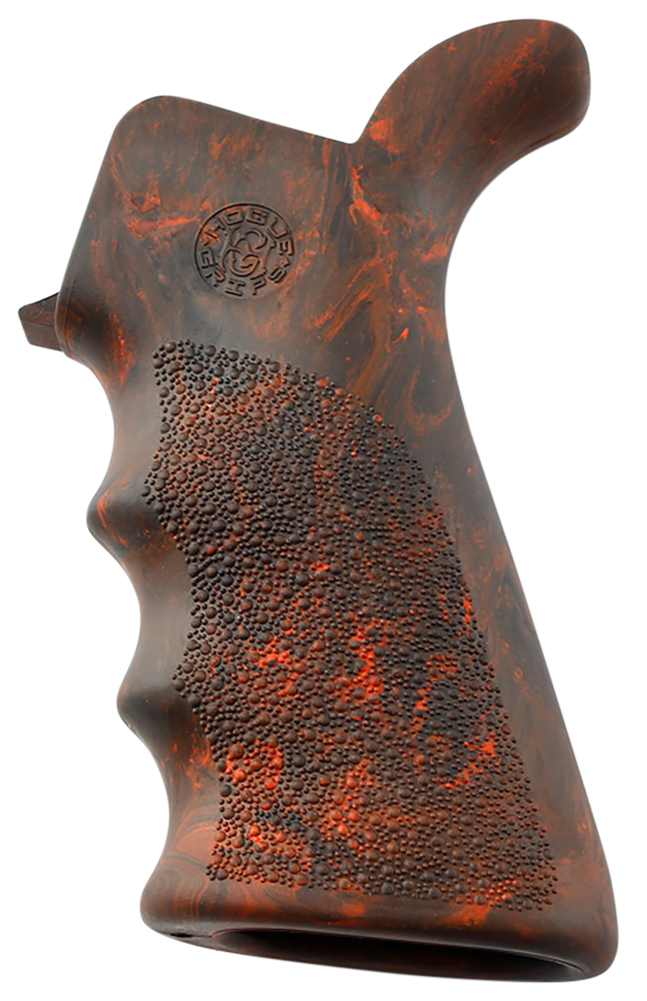 Hogue Overmolded, Hog 15421   Ar15 Beavertail Fg Grip Red Lava