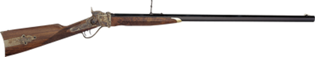 Taylors & Company 210148 1874 Sharps Down Under Sport 45-70 Gov Caliber with 1rd Capacity, 34" Blued Barrel, Color Case Hardened Metal Finish & American Walnut Stock Right Hand (Full Size)