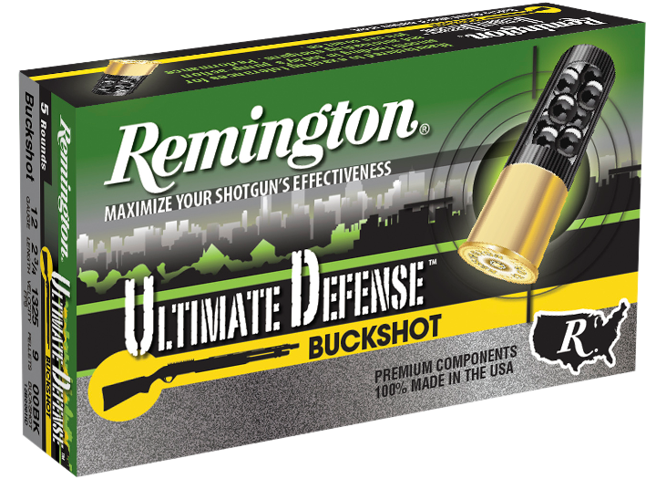 Remington Ammunition Ultimate Defense, Rem 20713 12b009hd   Ulthd 12   00 Buck       5/20
