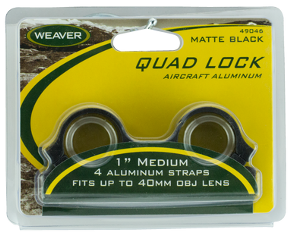 Weaver Quad Lock Ring Set 1" Medium