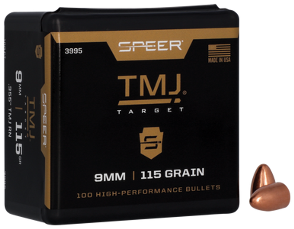 Speer Ammo Tmj, Speer 3995      Bull .355 115 Tmj            100/5