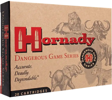 Hornady Dangerous Game, Horn 82322 Dngrs Game  375 H&h 300 Dgs      20/06
